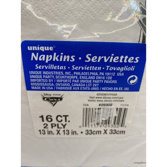 Disney Cars Lightning McQueen Birthday Party Decor Invitations Napkins Loot Bags - Picture 10 of 12